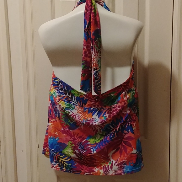 George Tankini Tropical Swim Top - Picture 4 of 7